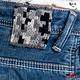 BRAPPERS 女款 Boy Firend Jeans 系列-女用五分反摺褲-藍 product thumbnail 9