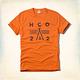 Hollister HCO 短袖 文字T恤 橘色 014 product thumbnail 2