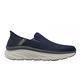 Skechers 休閒鞋 D Lux Walker-Orford Slip-Ins 男鞋 藍 厚底 避震 瞬穿科技 232455NVY product thumbnail 6