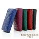 義大利Terrazzo - 小羊皮手工編織菱格紋鑰匙包-紫紅色75G2278B product thumbnail 6