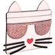 KARL LAGERFELD K/Kocktail Cat 貓咪造型萬用卡片夾(粉色) product thumbnail 3