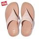 【FitFlop】LULU GLITZ TOE-POST SANDALS 金屬亮粉夾腳涼鞋-女(玫瑰鹽) product thumbnail 4