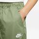 Nike 長褲 Club Pants 男款 綠 白 直筒 梭織 抽繩 褲子 DX3337-386 product thumbnail 7