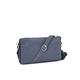 Kipling 灰調寧靜藍翻蓋肩背側背包-VECKA STRAP product thumbnail 4