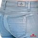 BRAPPERS 女款 新美腳Royal系列-女用中低腰彈性窄管褲-漸層藍 product thumbnail 9