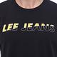 Lee 短T 黃色漸層Lee Jeans文字 男 黑 product thumbnail 7