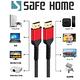 (二入)SAFEHOME 4K 高清 HDMI 線 2.0版 連接延長線 編織 HDMI線 2米長 CH0204 product thumbnail 2