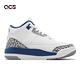 Nike 籃球鞋 Jordan 3 Retro PS 中童 童鞋 白 藍 爆裂紋 華盛頓巫師 運動鞋 DM0966-148 product thumbnail 3