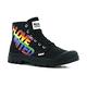 PALLADIUM PAMPA HI PRIDE彩虹限定軍靴-中性-黑 product thumbnail 3