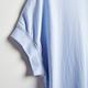 SOMETHING 小立領短袖T恤-女-淡藍色 product thumbnail 5