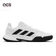 adidas 網球鞋 CourtJam Control M 男鞋 白 黑 緩震 運動鞋 基本款 愛迪達 GW2984 product thumbnail 3