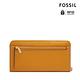 FOSSIL Logan 多層真皮拉鍊RFID防盜長夾-土黃色 SL7831763 product thumbnail 5