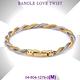 CHARRIOL夏利豪 Bangle Love Twist 真愛金銀雙索手環M款 C6(04-804-1279-0) product thumbnail 6