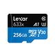 Lexar 633x microSD V30記憶卡 256G 公司貨 (工業包附收納盒) product thumbnail 3