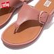 【FitFlop】GRACIE TOE-POST SANDALS金屬扣環造型夾腳涼鞋-女(玫瑰色) product thumbnail 5