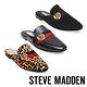 STEVE MADDEN-KARISMA 獅子飾扣真皮低跟穆勒鞋-豹紋 product thumbnail 6