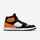 Nike 休閒鞋 Jordan Access 運動 男鞋 喬丹 高筒 皮革 質感 球鞋 穿搭 黑 橘 AR3762-008 product thumbnail 3