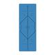 生活良品-頂級PU天然橡膠瑜珈墊-正位體位線-厚度5mm高回彈專業版-深藍色 product thumbnail 2