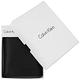 Calvin Klein 黑色真皮壓紋三摺九卡短夾 product thumbnail 4