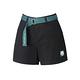 K-SWISS 55TH WOVEN SHORTS W/BELT棉質休閒短褲-女-黑 product thumbnail 2