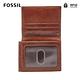 FOSSIL Ryan 上掀式真皮RFID皮夾-咖啡色 ML3733201 product thumbnail 3