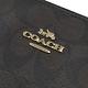 COACH 金屬LOGO經典PVC兩用手提包(黑/深咖) product thumbnail 6