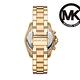 MICHAEL KORS Bradshaw 時間旅人計時女錶 金色不鏽鋼鍊帶 36MM MK6959 product thumbnail 5