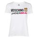 Moschino UNDERBEAR泰迪熊英文印花女款短袖棉質T恤 白色 product thumbnail 2