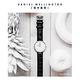 Daniel Wellington DW 手錶 Classic Reading 40mm爵士黑壓紋真皮錶-白錶盤-銀框 DW00100028 product thumbnail 4