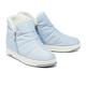 短靴 MELROSE 美樂斯 率性時尚純色防潑水布厚底短靴－藍 product thumbnail 2