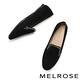 平底鞋 MELROSE 時髦亮麗水鑽星星飾釦樂福平底鞋－黑 product thumbnail 5