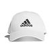 adidas 帽子 Baseball Cap 運動休閒 男女款 愛迪達 棒球帽 遮陽 穿搭 帽圍可調 白 黑 FK0890 product thumbnail 2