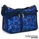 LeSportsac - Standard 雙口袋A4大書包-附化妝包 (藍色花瓣) product thumbnail 3