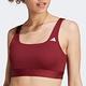 ADIDAS TRAIN LS BRA 女運動內衣-紅-HZ9025 product thumbnail 3