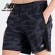 [New Balance]吸濕排汗7吋短褲_男性_花黑色_MS23231BM product thumbnail 5