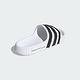 Adidas Adilette 22 IF3668 男女 涼拖鞋 運動 休閒 日常 居家 逛街 舒適 環保 白黑 product thumbnail 5