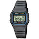 CASIO 運動小子電子錶(F-91W-1A)-黑x藍框 product thumbnail 2