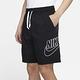 Nike 短褲 Alumni Woven Shorts 男款 NSW 運動休閒 膝上 口袋 大Logo 黑 白 DB3811-010 product thumbnail 6