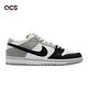 Nike 休閒鞋 SB Dunk Low Pro 運動 男女鞋 滑板鞋 舒適 氣墊 避震 麂皮 情侶穿搭 灰 黑 BQ6817011 product thumbnail 6