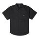 CONVERSE SOLID WOVEN CARPENTER BUTTON DOWN 短袖上衣 男 襯衫 黑色 10023410-A01 product thumbnail 2