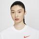 NIKE 上衣 女款 短袖上衣 運動 AS W NSW TEE CLASSICS BOXY 白 FQ6601-101 (3S3667) product thumbnail 4