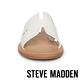 STEVE MADDEN-HARLOW 簡約H型一字拖鞋-白色 product thumbnail 3