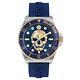 PHILIPP PLEIN THE $KULL Diver 骷髏潛水錶 藍X銀 PWOAA0222_44mm product thumbnail 2