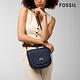 FOSSIL Emery 金釦斜背馬鞍包-經典藍 SHB3161545 product thumbnail 5