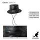 KANGOL-FAUX LEATHER 漁夫帽-黑色 product thumbnail 3