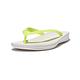 【FitFlop】IQUSHION ERGONOMIC FLIP-FLOPS 輕量人體工學夾腳涼鞋-男(都會白/熒光黃) product thumbnail 2