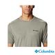 Columbia 哥倫比亞 男款 - UPF50快排短袖上衣-灰綠 UAE03220GG / S22 product thumbnail 4