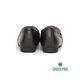 GREEN PINE舒適都會鎖鍊牛皮寬版平底鞋黑色(00336661) product thumbnail 3