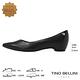 Tino Bellini 巴西進口素面尖頭增高平底鞋FSBV008B(黑色) product thumbnail 2