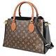 LV M46508 Vendôme MM經典花紋復古造型手提斜背兩用包(咖邊) product thumbnail 2